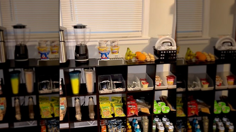 Depolama küpünde atıştırmalıklar