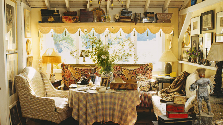 ilginç ışık yazlık oturma odası