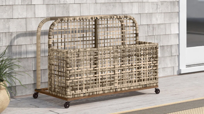 Verandada Birch Lane havlu valesi