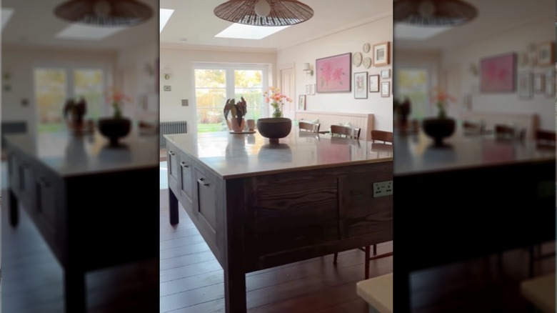 Kendin Yap bağımsız bir mutfak adası