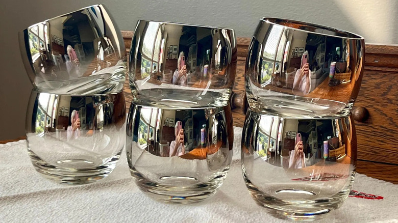 6'lı Vintage Roly Poly 1960'lar Bardak Seti