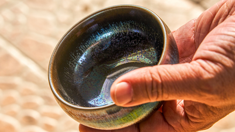 Song Hanedanlığı döneminde üretilen bir tür ikonik Jian eşyası çay bardağı