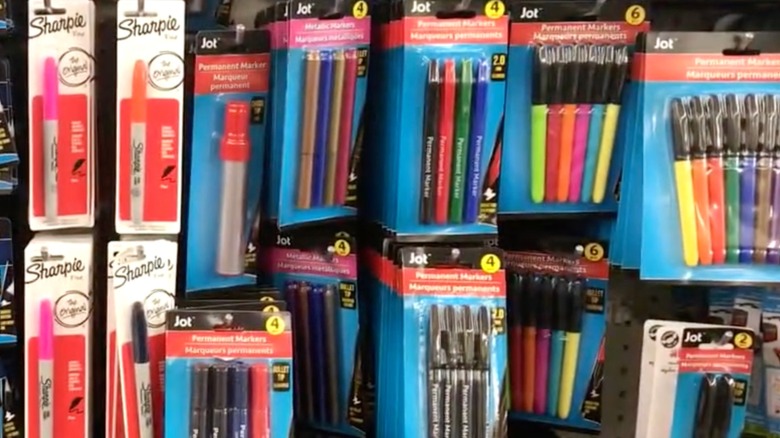 Kalıcı işaretleyici çeşitleri