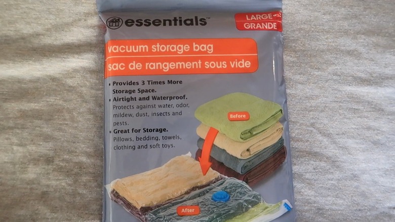 Essentials vakumlu saklama çantası