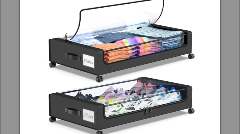 Hem ayakkabı hem de giysi için kullanılan Beborxue konteyneri