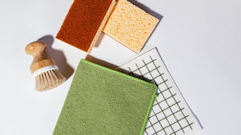 Çevre dostu kağıt havlu alternatifleri koleksiyonu