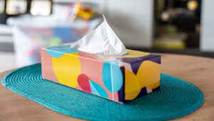 Çok Zarif Görünen Kendin Yap Çiçek Fenerleri İçin Basit Kağıt Mendil Kullanın