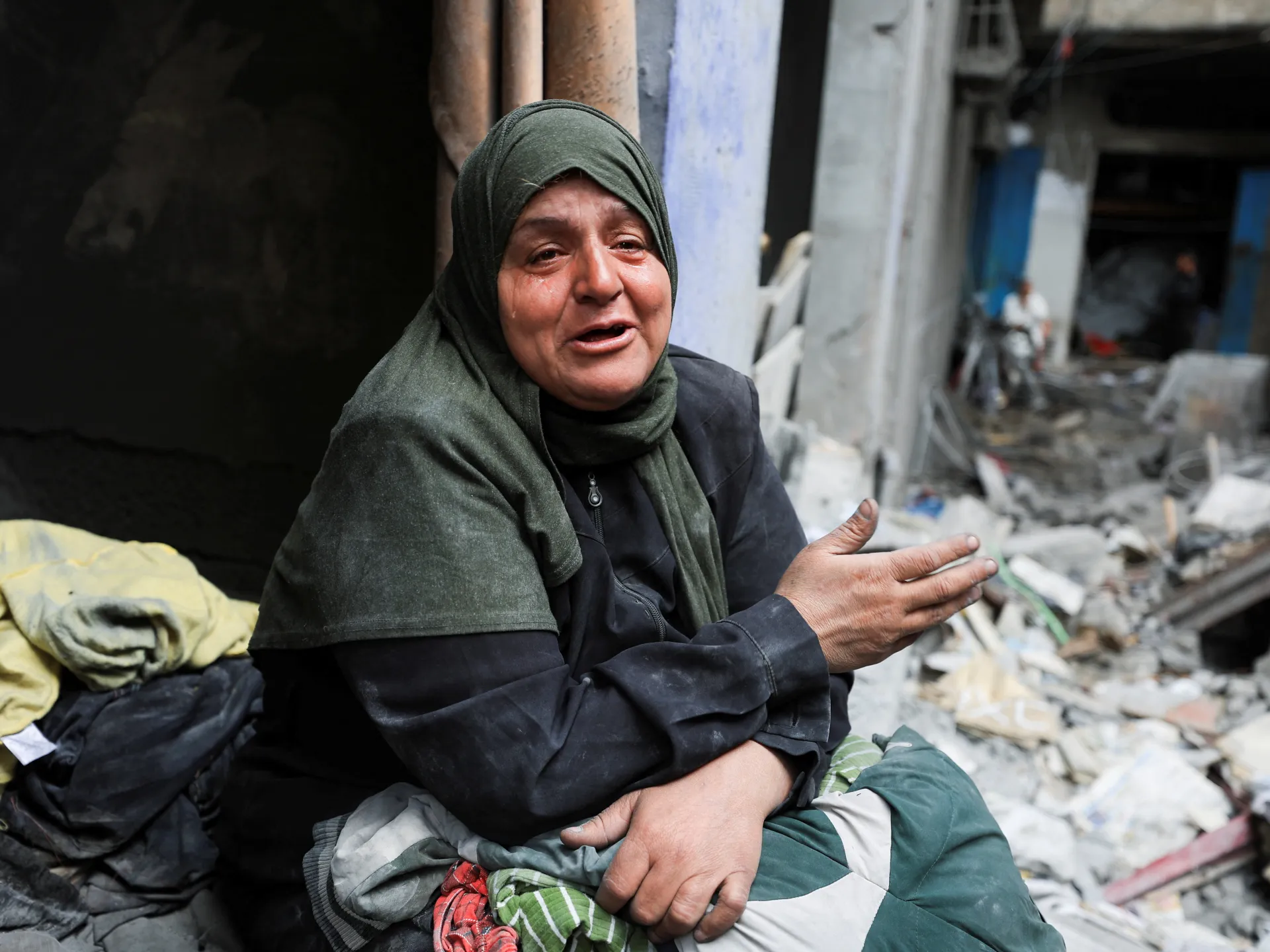 Gazze'de Türk Dışişleri Bakanı Hamas yetkilisiyle barış çabalarını konuşurken bir kişi hayatını kaybetti