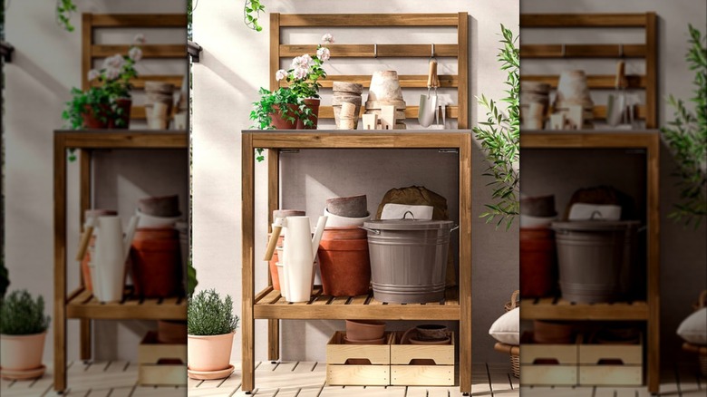 Veranda ortamında IKEA NÄMMARÖ