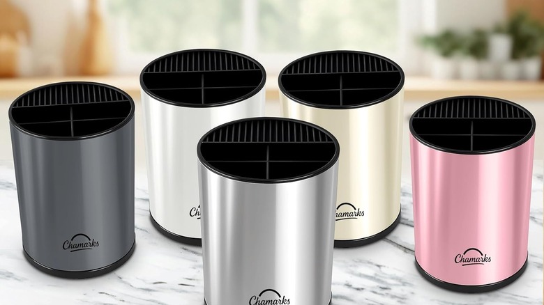 Amazon'dan Chamarks 3'ü 1 Arada Mutfak Gereç Tutucu