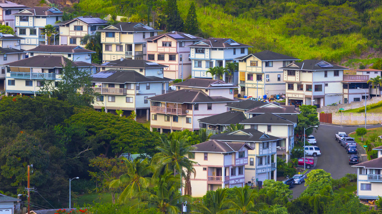 Hawaii'deki yerleşim bölgesi