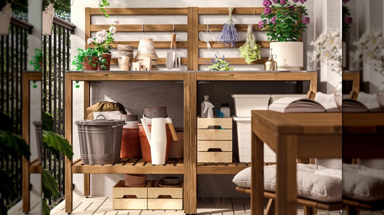 IKEA NAMMARO bahçe iş istasyonu olarak hizmet veriyor