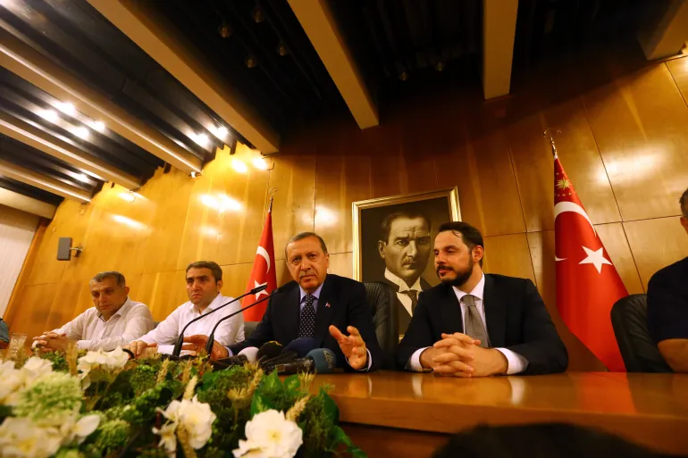 Cumhurbaşkanı Tayyip Erdoğan, İstanbul'daki darbe girişimi sırasında konuştu