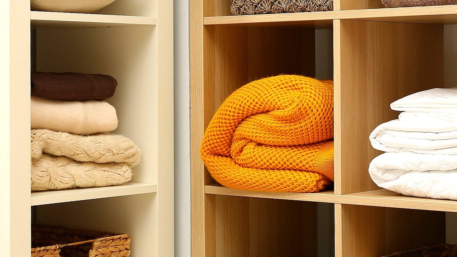 Artık Doldurulmuş Raflar Yok: IKEA'nın Küçük Alanlarda Battaniye Depolamaya Yönelik Çok Yönlü Çözümü