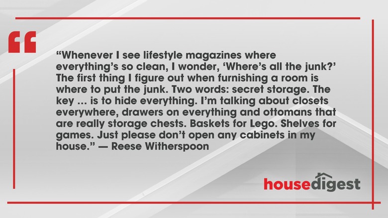 Reese Witherspoon'dan alıntı ve House Digest logosunu içeren grafik