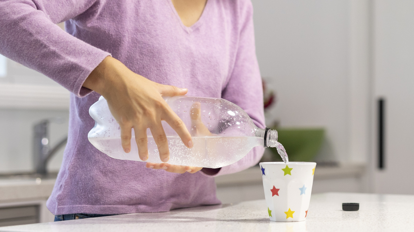 Bilgili Bir DIY ile Şık Bir Asılı Çiçek Sepeti Oluşturmak İçin Plastik Şişe Kullanın