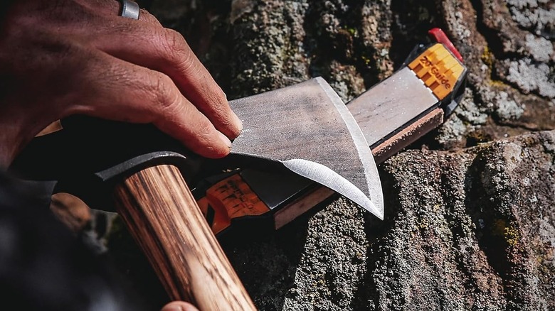 Amazon'da bulabileceğiniz çok yönlü Work Sharp Kılavuzlu Tarla Bileyici