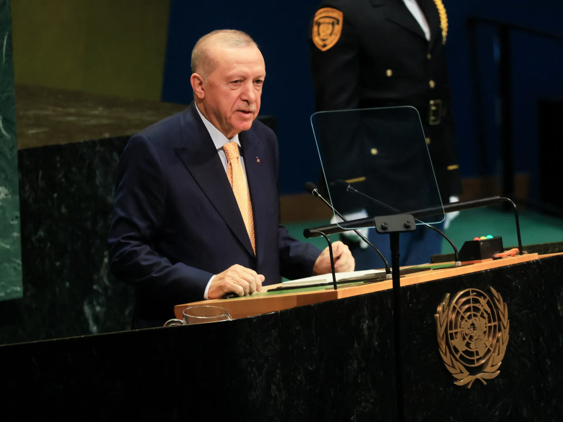 Erdoğan, BM'deki konuşmasında İsrail'in 'soykırımcı zihniyetini' eleştirdi