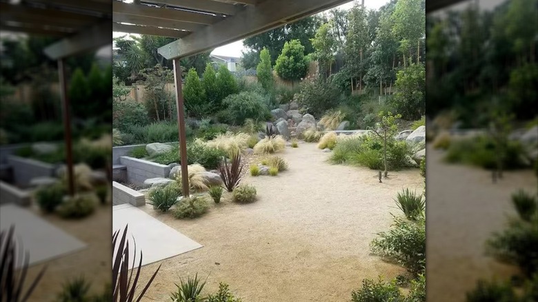 Ayrışmış granit veranda