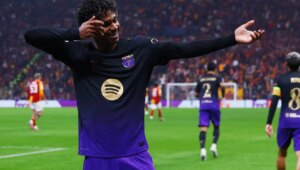 Yamal’ın büyüsü Barcelona’nın Şampiyonlar Ligi’nde Galatasaray’ı yenmesine yardımcı oldu