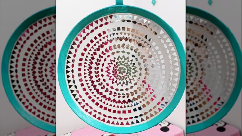 Tava ile DIY mozaik