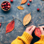 Ucuz Bir Yaprak El Sanatları ile Sonbaharın Güzelliğini Getirin